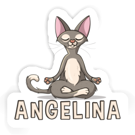 Sticker Cat Angelina Image