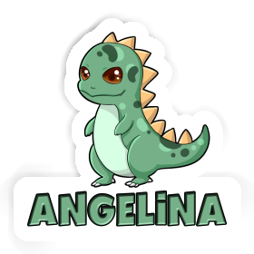 T-Rex Sticker Angelina Image