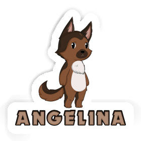 Angelina Sticker German Sheperd Image