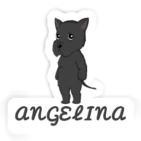 Angelina Sticker Giant Schnauzer Image