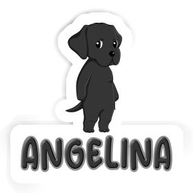 Labrador Retriever Sticker Angelina Image