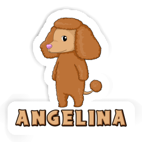 Angelina Sticker Poodle Image