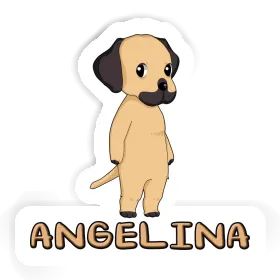 Sticker Angelina Rhodesian Ridgeback Image