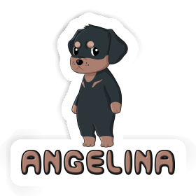 Sticker Angelina Rottweiler Image