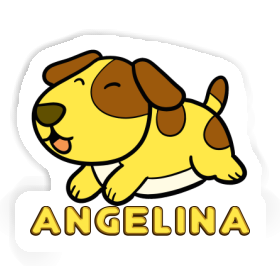 Sticker Angelina Dog Image