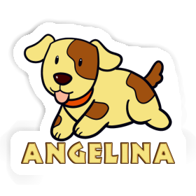 Sticker Angelina Dog Image