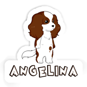 Cavalier King Charles Spaniel Sticker Angelina Image