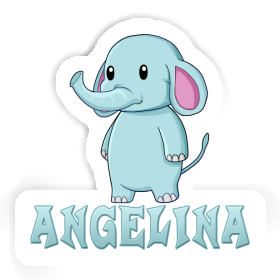 Elefant Sticker Angelina Image