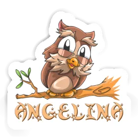 Sticker Angelina Owl Image