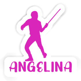 Fencer Sticker Angelina Image