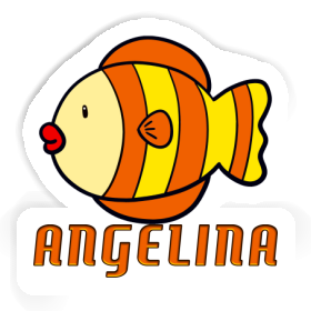 Sticker Fisch Angelina Image