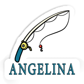 Angelina Sticker Fishing Rod Image