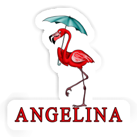 Sticker Flamingo Angelina Image