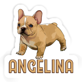 Frenchie Sticker Angelina Image