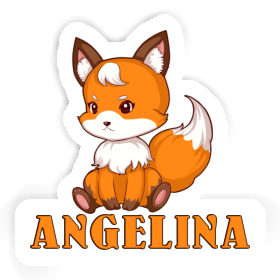 Aufkleber Fuchs Angelina Image