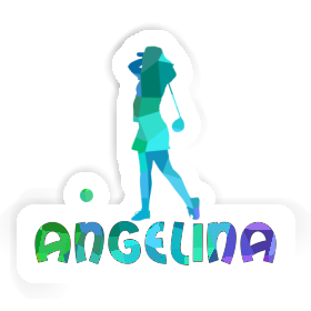 Angelina Sticker Golferin Image