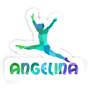 Aufkleber Gymnastin Angelina Image