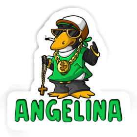 Angelina Sticker Hip-Hop-Pinguin Image