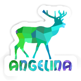 Sticker Angelina Deer Image