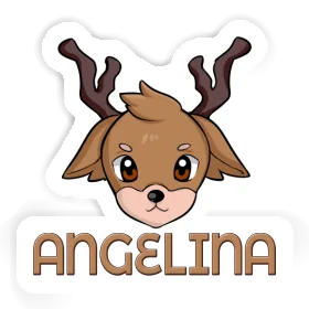 Sticker Hirsch Angelina Image