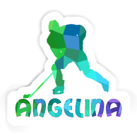 Sticker Angelina Eishockeyspieler Image