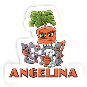 Aufkleber Angelina Monster-Karotte Image