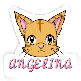 Sticker Cathead Angelina Image