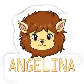 Angelina Sticker Lionhead Image