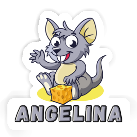 Mouse Sticker Angelina Image