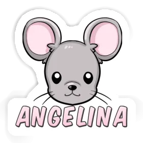 Angelina Sticker Mousehead Image