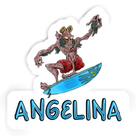 Sticker Surfer Angelina Image