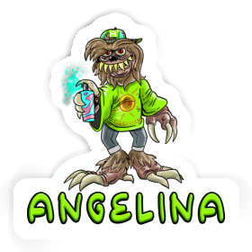 Sticker Angelina Sprayer Image