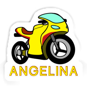 Motorrad Sticker Angelina Image