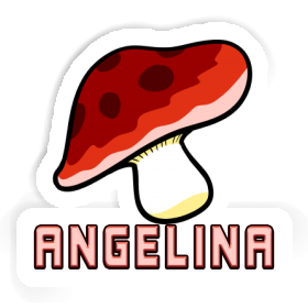 Mushroom Sticker Angelina Image