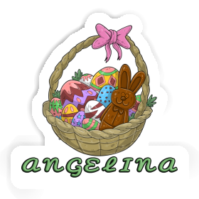 Sticker Angelina Easter basket Image