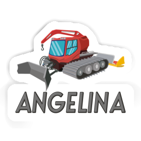 Angelina Sticker Snow Groomer Image