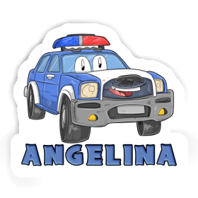 Angelina Sticker Police Car Image