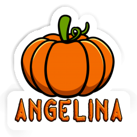 Sticker Pumpkin Angelina Image