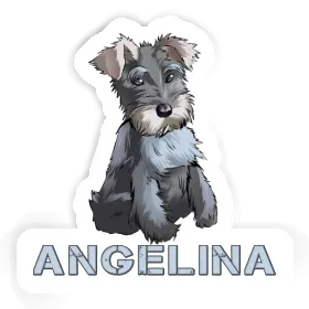 Sticker Schnauzer Angelina Image