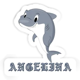 Aufkleber Fisch Angelina Image