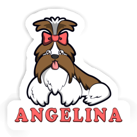 Sticker Angelina Shih Tzu Image