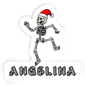 Angelina Sticker Skull Image