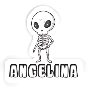 Angelina Sticker Skeleton Image