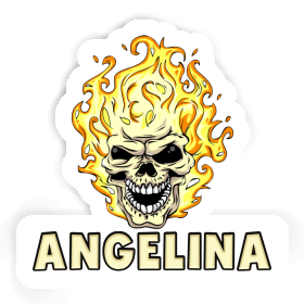 Aufkleber Angelina Feuerkopf Image