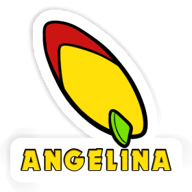 Angelina Sticker Surfboard Image