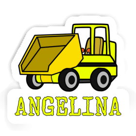 Angelina Sticker Front Tipper Image