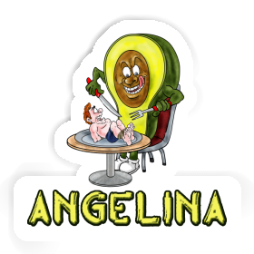 Sticker Avocado Angelina Image