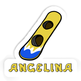 Sticker Wakeboard Angelina Image