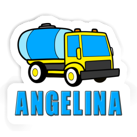 Angelina Sticker Water Truck Image