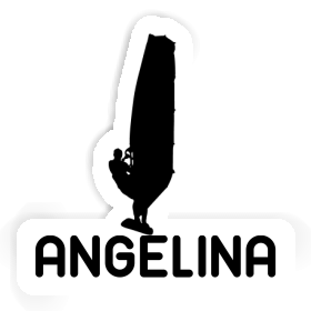 Angelina Sticker Windsurfer Image